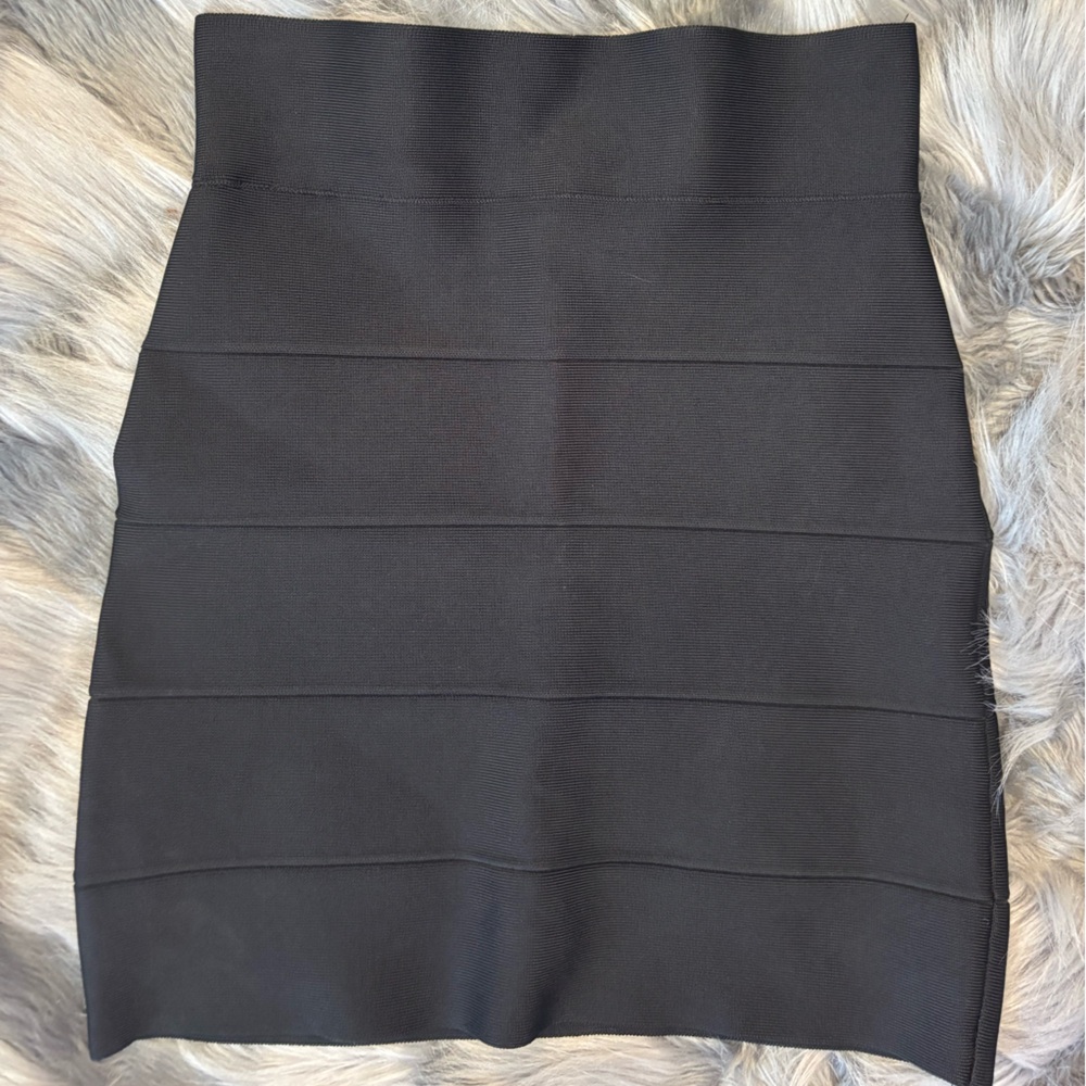 BCBGMaxAzria Black Pencil Skirt
